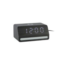 KARLSSON Wecker Retro Light LED Schwarz KARLSSON Wecker Retro Light LED Schwarz