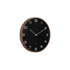KARLSSON Wanduhr Delicado 50 cm, Schwarz KARLSSON Wanduhr Delicado 50 cm, Schwarz