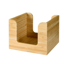Duni Serviettenhalter 13 x 13 x 10 cm Braun
