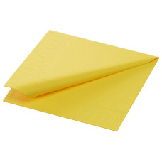Duni Papierservietten Tissue 24 cm x 24 cm, 250 Stück, Gelb Duni Papierservietten Tissue 24 cm x 24 cm, 250 Stück, Gelb