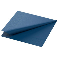 Duni Papierservietten Tissue 24 cm x 24 cm, 250 Stück, Dunkelblau Duni Papierservietten Tissue 24 cm x 24 cm, 250 Stück, Dunkelblau