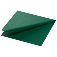 Duni Papierservietten Tissue 24 cm x 24 cm, 250 Stück, Dunkelgrün Duni Papierservietten Tissue 24 cm x 24 cm, 250 Stück, Dunkelgrün