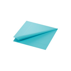 Duni Papierservietten 171548 40 cm x 40 cm, 250 Stück, Blau/Mint