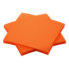 Duni Cocktailservietten 20 cm x 20 cm, 180 Stück, Orange