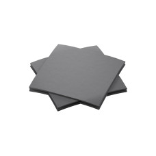 Duni Cocktailservietten 20 cm x 20 cm, 180 Stück, Granit