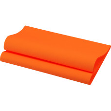 Duni Papierservietten 40 cm x 40 cm, 60 Stück, Orange