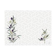 Duni Tischset Olive Garden 250 Stück, 30 cm x 40 cm, Weiss Duni Tischset Olive Garden 250 Stück, 30 cm x 40 cm, Weiss