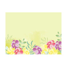 Duni Tischset Soft Tropics 250 Stück, 40 cm x 30 cm, Gelb Duni Tischset Soft Tropics 250 Stück, 40 cm x 30 cm, Gelb