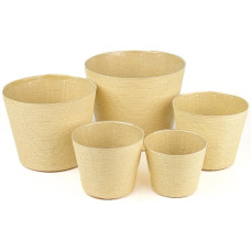 CHALET Kordelkorb Kornelia XL 19 x 19 x 16 cm, Creme CHALET Kordelkorb Kornelia XL 19 x 19 x 16 cm, Creme