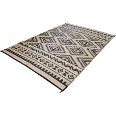 Eurotrail Zeltteppich Patio Mat 250 x 400 Schwarz/Weiss