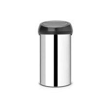 Brabantia Toucheimer Bin 60 l, Schwarz/Silber Brabantia Toucheimer Bin 60 l, Schwarz/Silber