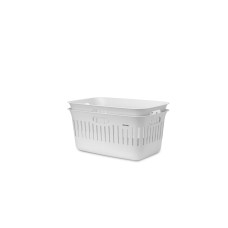 Brabantia Wäschekorb Collect IT 2 x 40 l, Weiss Brabantia Wäschekorb Collect IT 2 x 40 l, Weiss