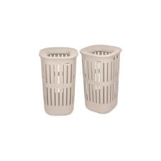 Brabantia Wäschekorb Collect-It 2 x 55 l, Beige Brabantia Wäschekorb Collect-It 2 x 55 l, Beige