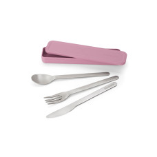 Brabantia Besteck-Set to go Make & Take 3-teilig, Rosa Brabantia Besteck-Set to go Make & Take 3-teilig, Rosa