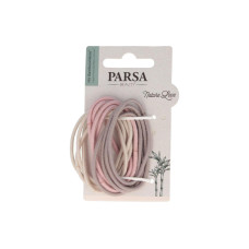 Parsa Beauty Love Haargummi, schmal, Beige, Rosa