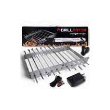 GRILLPETER Drehspiessaufsatz für 11 Spiesse GRILLPETER Drehspiessaufsatz für 11 Spiesse