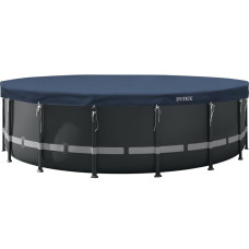 Intex Pool-Abdeckplane Allwetter-Deluxe 5.4 m x 20 cm, Dunkelblau Intex Pool-Abdeckplane Allwetter-Deluxe 5.4 m x 20 cm, Dunkelblau