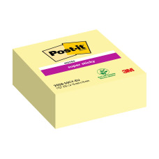 Post-it 3M Super Sticky Recycling Notes Gelb