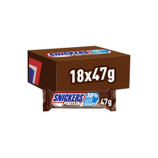 Snickers Schokoladenriegel Protein Riegel Box 18 x 47 g Snickers Schokoladenriegel Protein Riegel Box 18 x 47 g