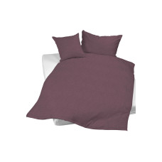 Night Fashion Duvetbezug Edi 200 x 210 cm, Plum Night Fashion Duvetbezug Edi 200 x 210 cm, Plum