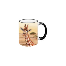 creanorm Tasse Wild Giraffe 330 ml, 1 Stück, Goldbraun creanorm Tasse Wild Giraffe 330 ml, 1 Stück, Goldbraun