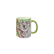 creanorm Tasse Wild Koala 330 ml, 1 Stück, Hellgrün creanorm Tasse Wild Koala 330 ml, 1 Stück, Hellgrün