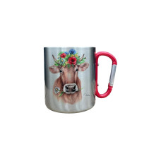 creanorm Edelstahltasse Blumenkuh 330ml creanorm Edelstahltasse Blumenkuh 330ml