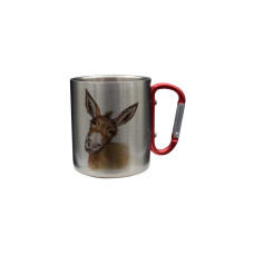 creanorm Edelstahl-Tasse Esel 330ml creanorm Edelstahl-Tasse Esel 330ml
