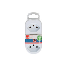 Max Hauri Abzweigstecker ADAPT 3x Typ 13, drehbar Green+Fair 3 Max Hauri Abzweigstecker ADAPT 3x Typ 13, drehbar Green+Fair 3