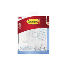 Command Klebehaken Set 2 kg, Transparent