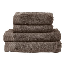 Zone Denmark Handtuch Classic 4 Stck. Taupe 100% Baumwolle/600 g Zone Denmark Handtuch Classic 4 Stck. Taupe 100% Baumwolle/600 g