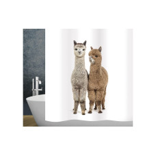 diaqua® Duschvorhang Paco 240 x 180 cm, Braun/Weiss diaqua® Duschvorhang Paco 240 x 180 cm, Braun/Weiss