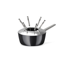 Koenig Fondue-Caquelon One for All Schwarz