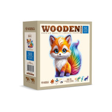 Wooden City Holz-Puzzle Cute Fox M 50 Teile Wooden City Holz-Puzzle Cute Fox M 50 Teile