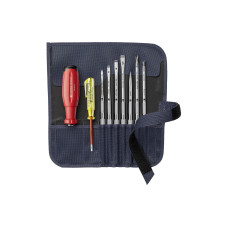 PB Swiss Tools Wechselklingen-Set PB 38223.GY 8-teilig in Stoff-Rolltasche