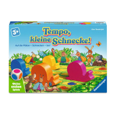 Ravensburger Laufspiel Tempo, kleine Schnecke! ab 3 Jahren, 2-6 Spieler, Ravensburger Laufspiel Tempo, kleine Schnecke! ab 3 Jahren, 2-6 Spieler,