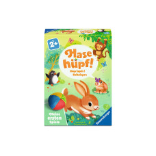Ravensburger Meine ersten Spiele Hase hüpf! ab 2 Jahren, 1-4 Spieler,