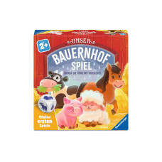 Ravensburger Meine ersten Spiele Unser Bauernhofspiel ab 2 J. 1-4 Spieler Ravensburger Meine ersten Spiele Unser Bauernhofspiel ab 2 J. 1-4 Spieler