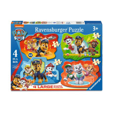 Ravensburger Kinderpuzzle 4x Paw Patrol Ravensburger Kinderpuzzle 4x Paw Patrol