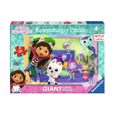 Ravensburger Bodenpuzzle Gabby's Dollhouse, 60 Teile Ravensburger Bodenpuzzle Gabby's Dollhouse, 60 Teile