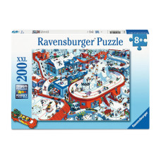 Ravensburger Puzzle Trubel im Winterdorf, 200 Teile Ravensburger Puzzle Trubel im Winterdorf, 200 Teile