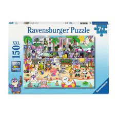 Ravensburger Puzzle Spass an der Strandpromenade, 150 Teile