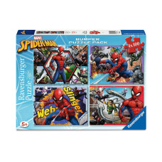 Ravensburger Puzzle Marvel Spider-Man 4 x 100 Teile Ravensburger Puzzle Marvel Spider-Man 4 x 100 Teile