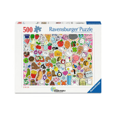Ravensburger Puzzle Niedliches Kawaii Chaos 500 Teile 49 x 36 cm Ravensburger Puzzle Niedliches Kawaii Chaos 500 Teile 49 x 36 cm