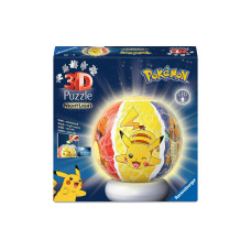 Ravensburger 3D Puzzle Ball Pokémon Nachtlicht 72 Teile Ravensburger 3D Puzzle Ball Pokémon Nachtlicht 72 Teile