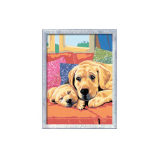Ravensburger Malen nach Zahlen CreArt Hundeliebe Mehrfarbig Ravensburger Malen nach Zahlen CreArt Hundeliebe Mehrfarbig