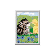 Ravensburger Malen nach Zahlen CreArt Tierfreundschaft 10 Acrylfarben Ravensburger Malen nach Zahlen CreArt Tierfreundschaft 10 Acrylfarben