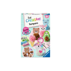 Ravensburger Bastelset Pompons Kawaii 6 Schablonen