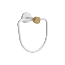 spirella Handtuchhalter Handtuchring Iana Weiss matt Bambus spirella Handtuchhalter Handtuchring Iana Weiss matt Bambus