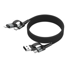 Ansmann Magnetisches Kabel USB-A oder USB-C auf USB-C 120 cm Ansmann Magnetisches Kabel USB-A oder USB-C auf USB-C 120 cm